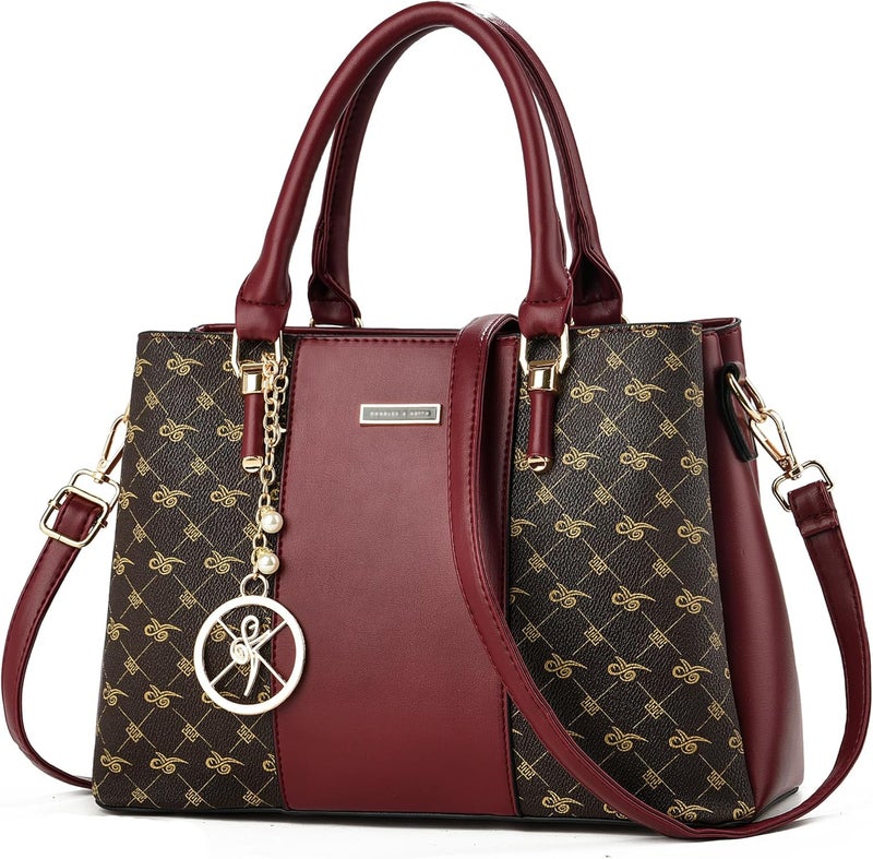 KURGOOL Women Purses and Handbags Top Handle Satchel Shoulder Bags Messenger Tote Bag for Ladie - Image 1